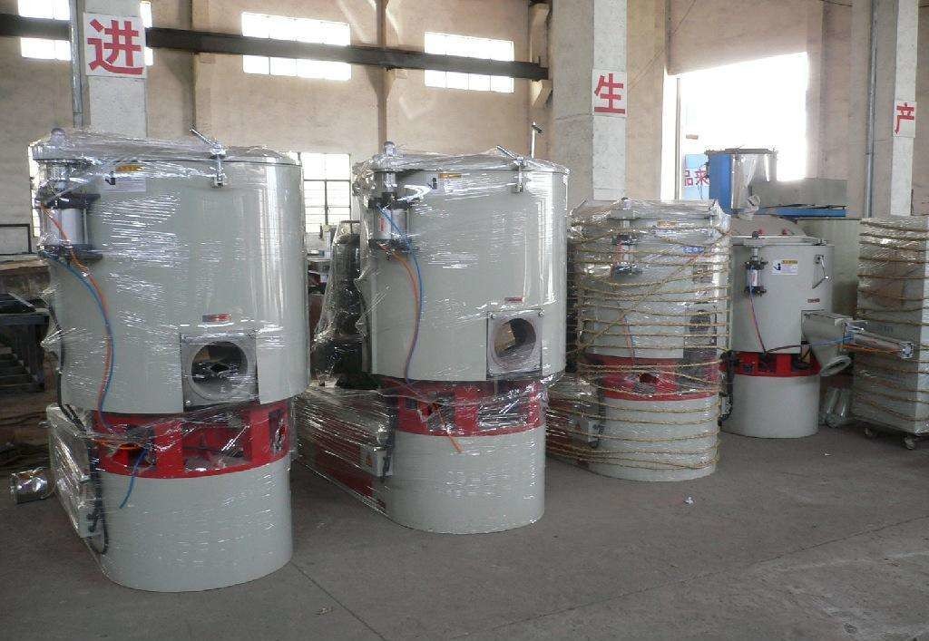 Electric Control System PVC Mixer Machine Customized Voltage Double Sealed Lid