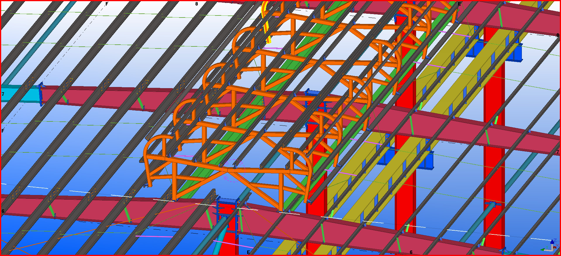 Q235Z Steel Steel Structure For Installation Solar Energy System Prefabricated Steel Structure Building