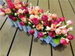 White PVC Vinyl Flower Boxes Wood Plastic Composite Board Moistureproof