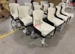 Hotel Restaurant Chairs with High Glossy Backrest Comfortably Upholstered