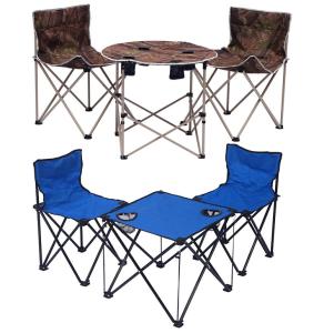 China Fishing Camping Beach Fabric Double Portable Outdoor Garden Chair and Table for Adults wholesale
