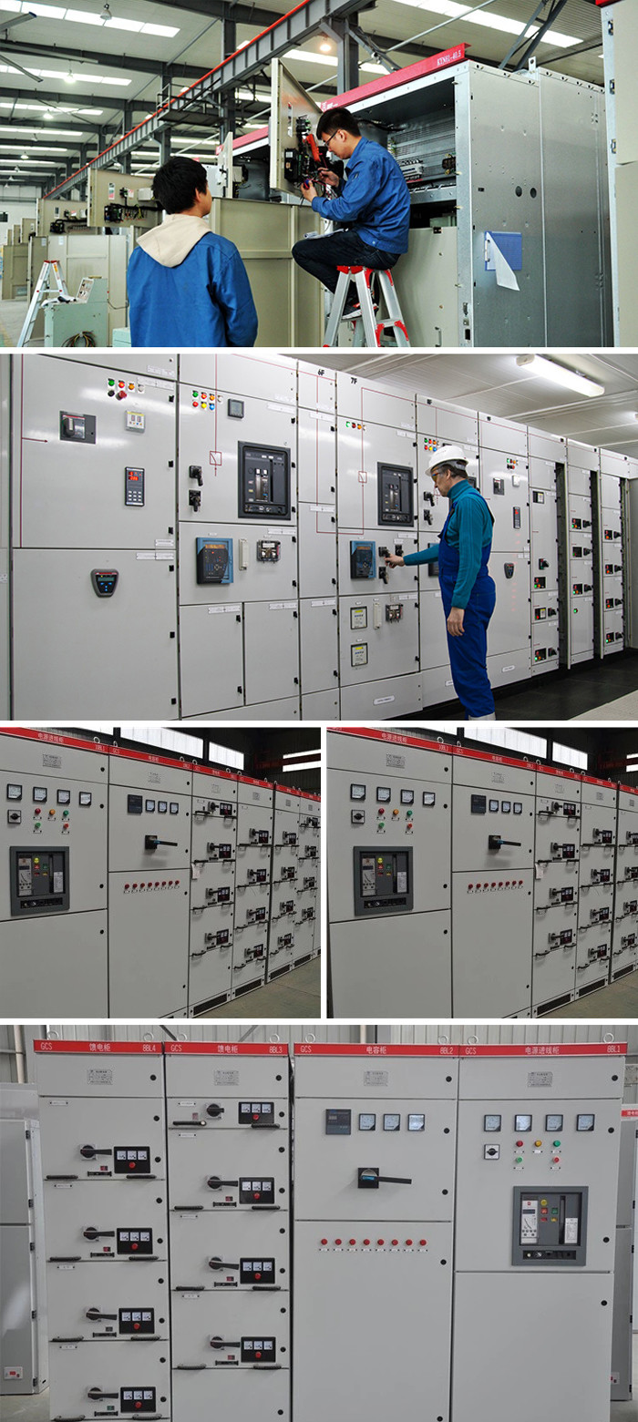 50 / 60HZ Frequency GCS Low Voltage Switchgear Withdrawable Switchgear 4000A Rated Current