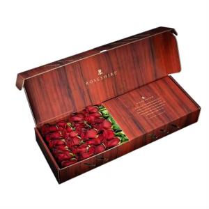 China Corrugated Forever Rose Gift Box Paper Fashionable Customize For Ladies wholesale
