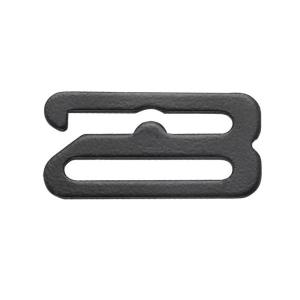 China Black Bra Strap Accessory 19mm Metal Bow Tie Buckle wholesale