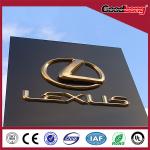 outdoor 4s shop vacuum forming 3d illuminated advertising car logo