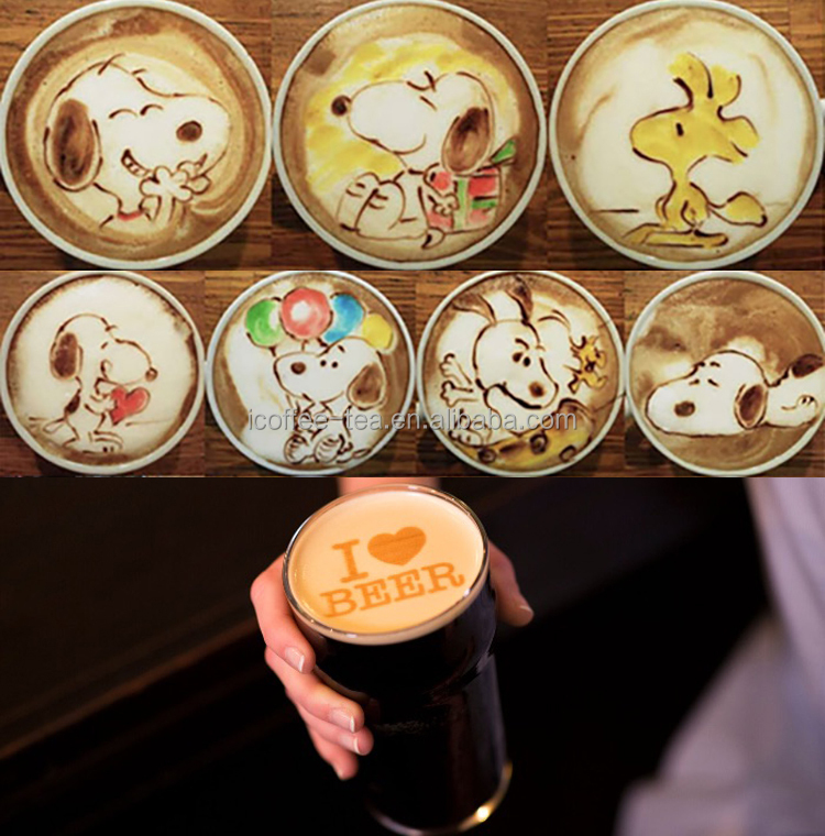 5-15s Printing 600dpi Coffee Latte Art Printer Wifi Connected 1000 Cups