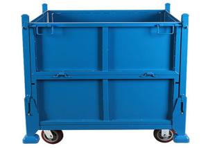 China Large Steel Automotive Stillages Cage Bin Flexible Durable wholesale