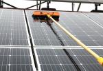 Photovoltaic Quick Plug 12M Aluminum Pole Solar Panel Cleaning Brush