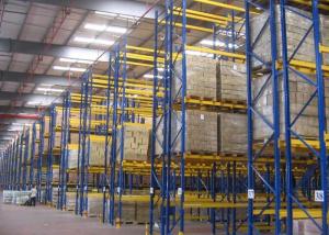 China High Density Steel Selective Rack 2000KG Warehouse Shelving Systems wholesale