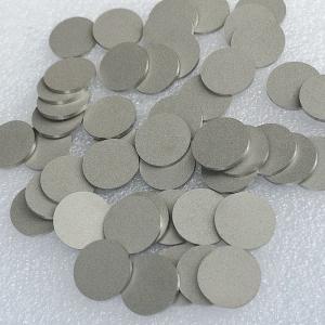 China Titanium Sintered Round Discs Porous Materials wholesale
