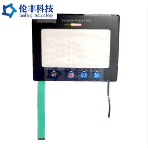 China SUS304 Membrane Graphic Overlay wholesale