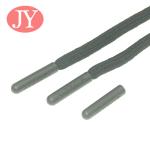Jiayang aglet Debossed logo matte black color tube shape ABS plastic tipping