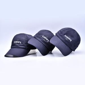China Unisex Breathable Sport Golf Caps Customized Flat Embroidery Logos wholesale