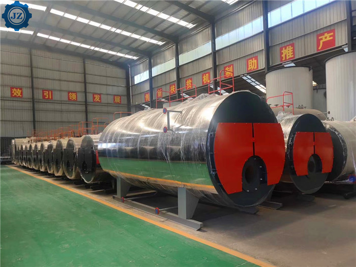 4 Ton Industrial Oil & Gas Fired Horizontal Steam Boilers Price For Rubber Industry