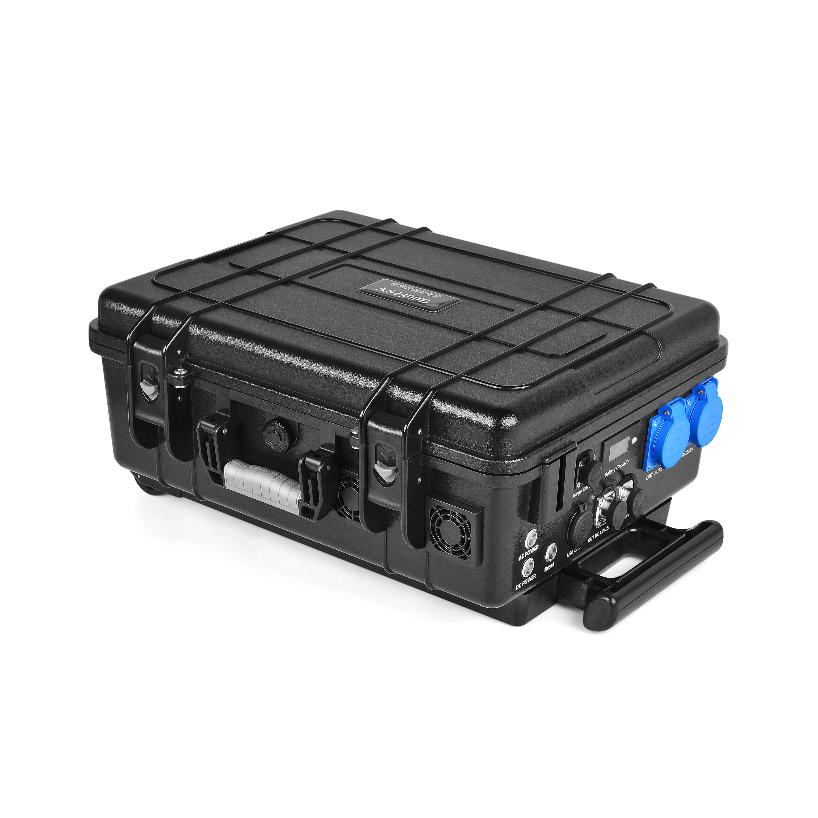 Charging Lithium Portable Power Station With Lifepo4 Battery 110v 220v 2500w