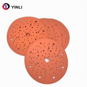 China 220 Grit 6 Inch Round Sanding Discs Multihole For Automobile Car wholesale