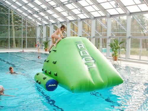 6m Inflatable floating iceberg, water climbing hill, inflatable water sport toys