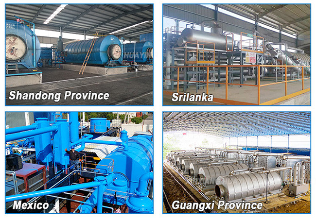 Large Capacity Pirolisis Waste Plastic Pyrolysis Plant 50 Ton Per Day