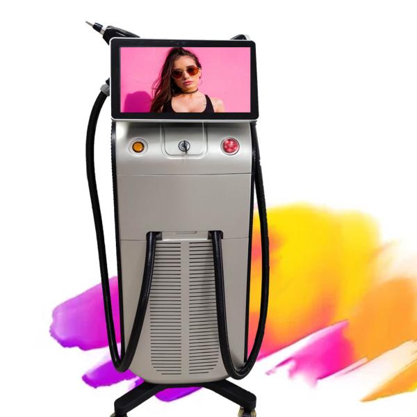 Portable Diode Laser Hair Removal Machine with 12×12mm Spot Size 1-10Hz