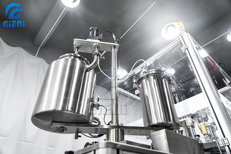 PLC 7KW Cosmetic Filling Machine
