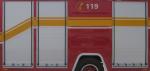 Security Aluminum Garage Roller Shutter Fire Truck Door