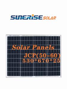 China 50Watt 60Watt 36Cells 18V Polycrystalline Solar Panel wholesale