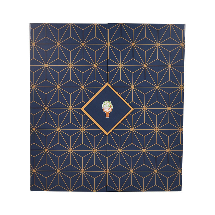 Magnetic Ultralight Holiday Gift Box Packaging Multifunctional With Calendar