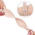 Popular Optional Colors 40mm 44mm Silicone Sport Watch Band For Apple Watch