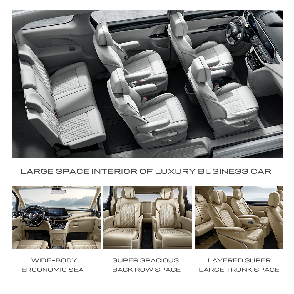2024 Buick GL8 ES 652T Luxury 7-Seater MPV from Stylish Energy Gas Car for Home Business 0km Used car Fuel Type Gasoline