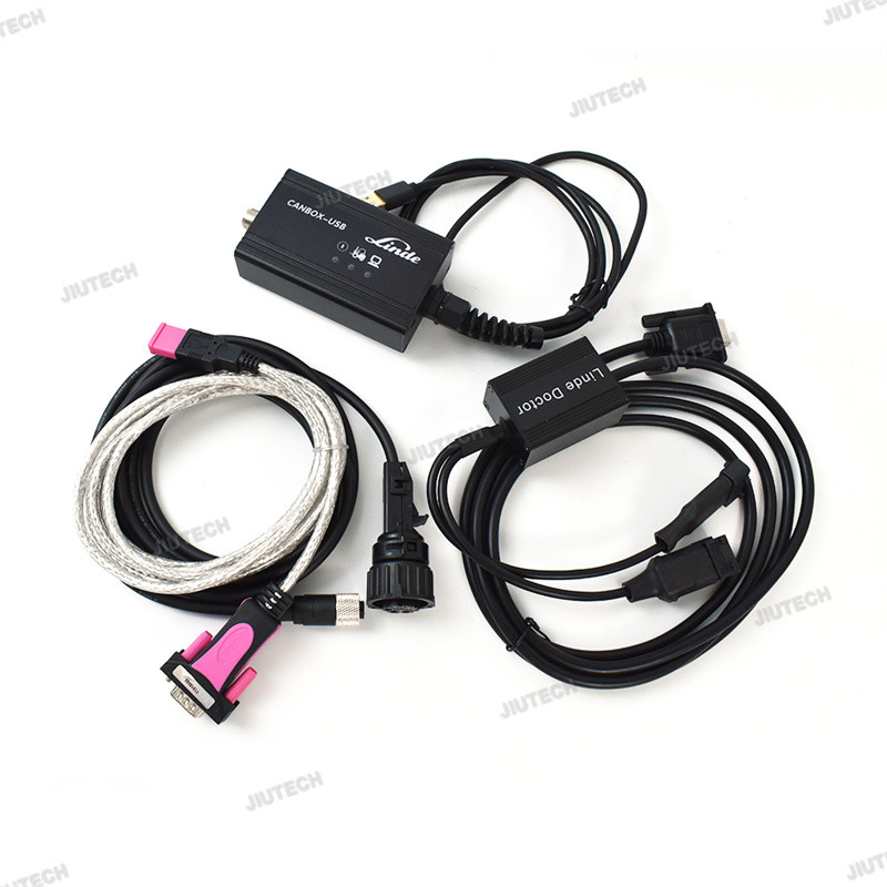 Forklift diagnosis scanner for linde canbox doctor with FZ G1 tablet linde pathfinder diagnostic software Linde forklift