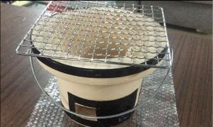 China Table Style Ceramic Bbq Grill Metal Finishing Outdoor Furniture Nice Appearance wholesale