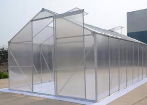 6mm Hollow One Stop Gardens Greenhouse , Transparent PC Sheet Greenhouse