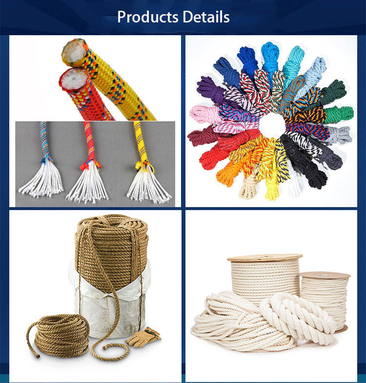 10 Year Lifespan 4mm Nylon Braided Rope for Customized Applications
