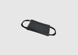 China Light Weight Waterproof Black Medical Mask Black Disposable Face Mask wholesale