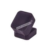 Black Velvet Earring Jewelry Box Wrapping Foam Safely Store Jewelry Collection