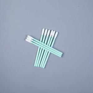 China Knitted Polyester / Microfiber Electronics Cleaning Swabs Round Head OEM Service wholesale