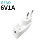 OEM / ODM 6V 1A Eu USB Wall Charger Portable For Smartphones