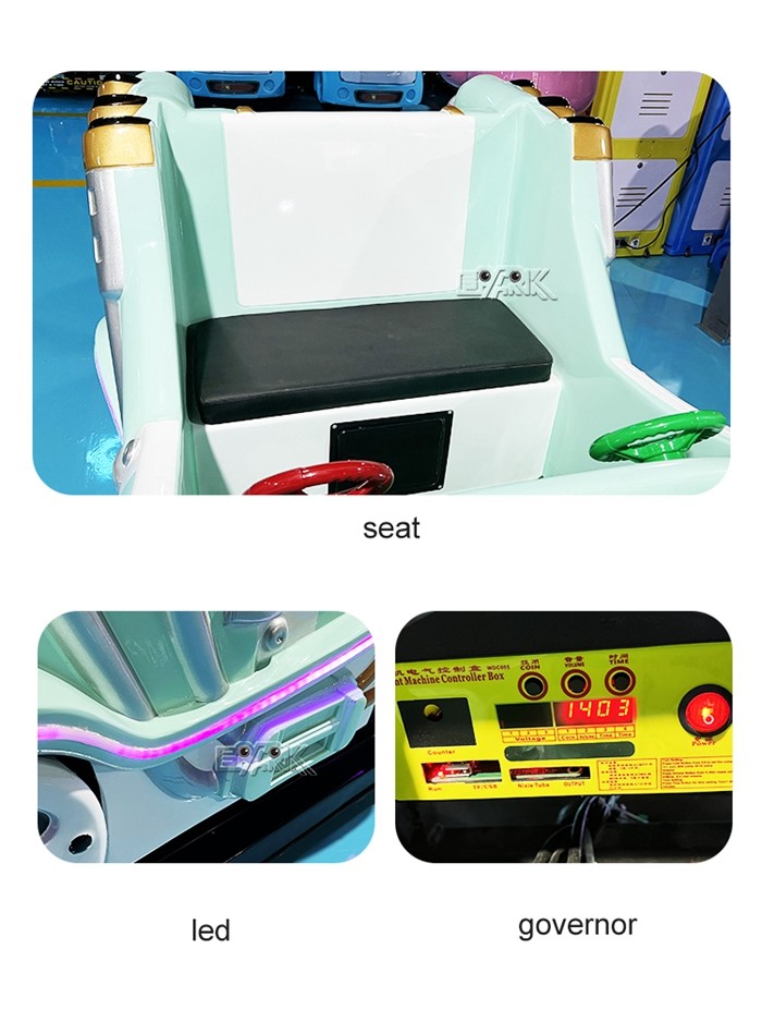 Amusement Park New Bubble Car Coin Operated Kiddie Ride Swing Game Machine