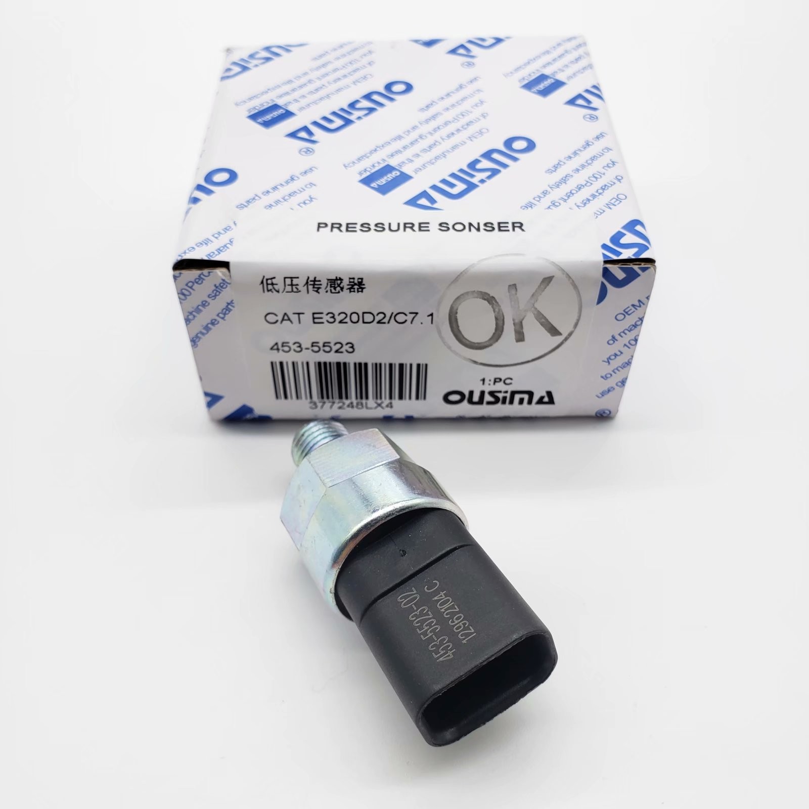 E320D2 C7.1 Excavator Sensor , 4535523 Low Pressure Transducer