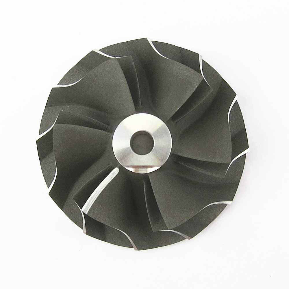 TB2803 Turbo Compressor Wheel 445436 - 0007 Fit 466089 - 0004 Turbo For Nissan Skyline GT - R with RB26DETT Engine