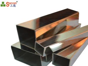 China Balcony Railing Square Welded Tube SS201 SS304 Stainless Steel Material wholesale