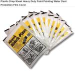 Plastic Disposable Cover Sheet Protect Drop Cloth / Dust Sheet