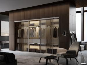 China SGS Contemporary Sliding Wardrobe Modern Bedroom Wardrobe wholesale