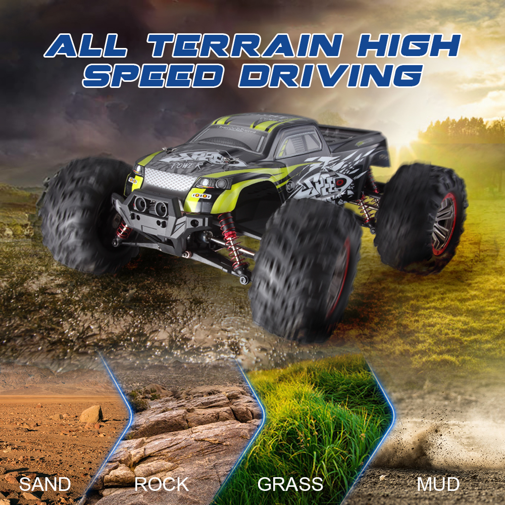 N516 2.4G 1/10 Scale Remote Control RC Car Off Road Radio Controlled Cars 80M