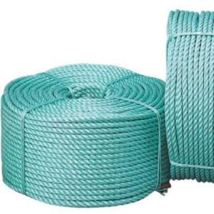 China Twisted Type Commercial Fishing Rope Cotton PP Polyester Material wholesale