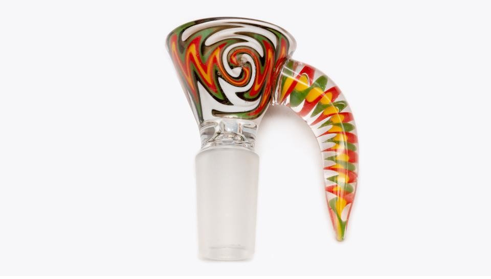 Stock Supply Color Rod Glass Bowls 14mm Tobacco Smoking Accessories