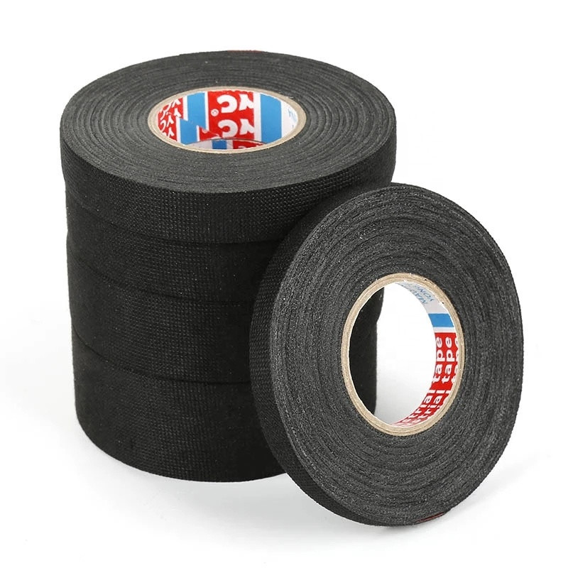 19mm Flannelette Cloth Wire Harness Packing Adhesive Tape Noise Vibration Reduction