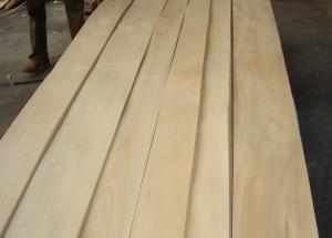 China Natural Chinese Maple Wood Veneer Sheet Crown/Quarter Cut wholesale