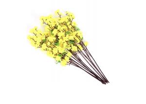 China Indoor Handmade Single Stem Simulation Peach Blossoms wholesale