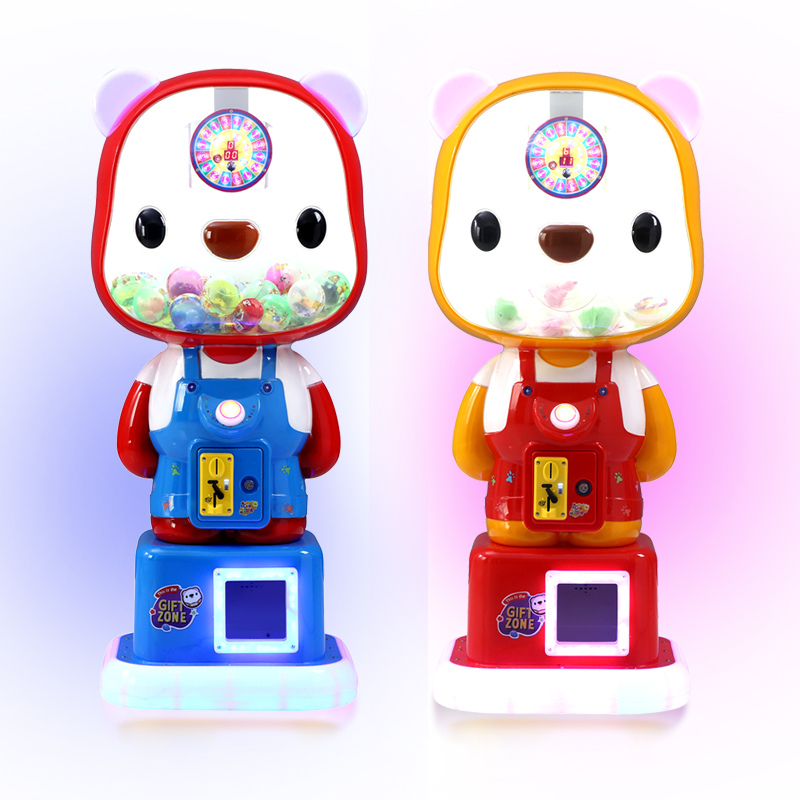 Amusement Coin Operated Prize Out Gifts Toys Gashapon Capsule Balls Game Machine For Kids